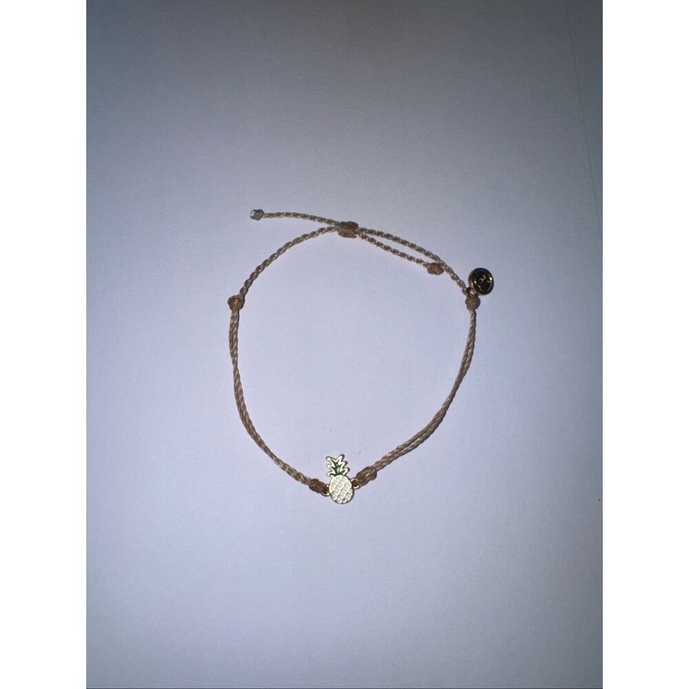 Pura Vida Pineapple Charm Bracelet